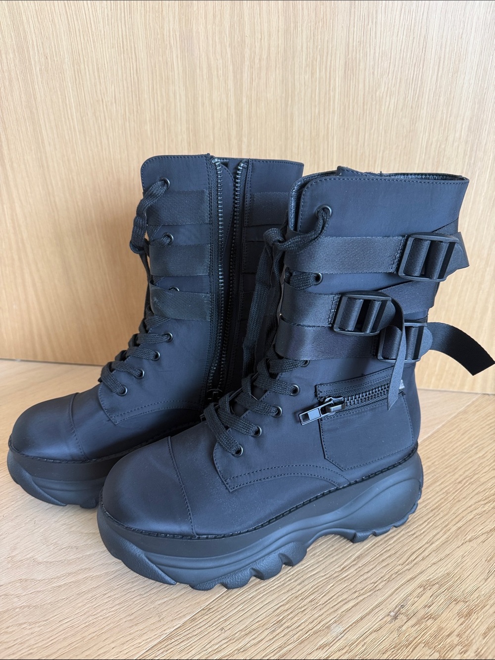 Dolls Kill - Black Platform Boots (never worn/brand new)